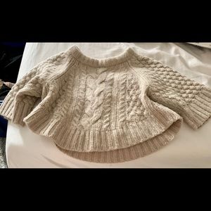 Banana Republic Sz Small Chunky 3/4 sleeve sweater